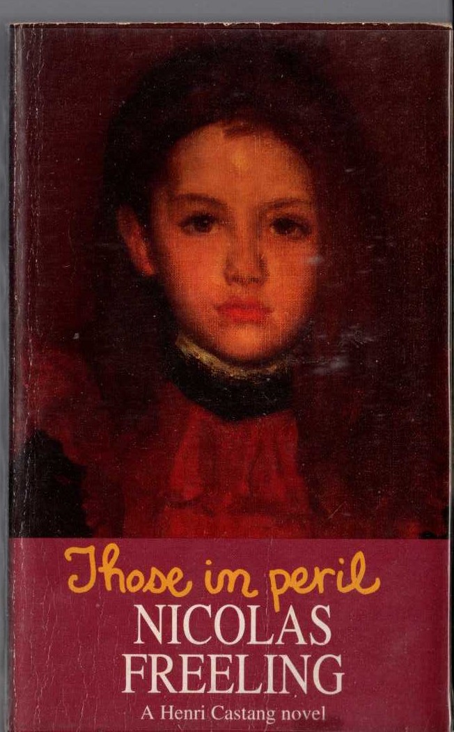 Nicolas Freeling  THOSE IN PERIL front book cover image