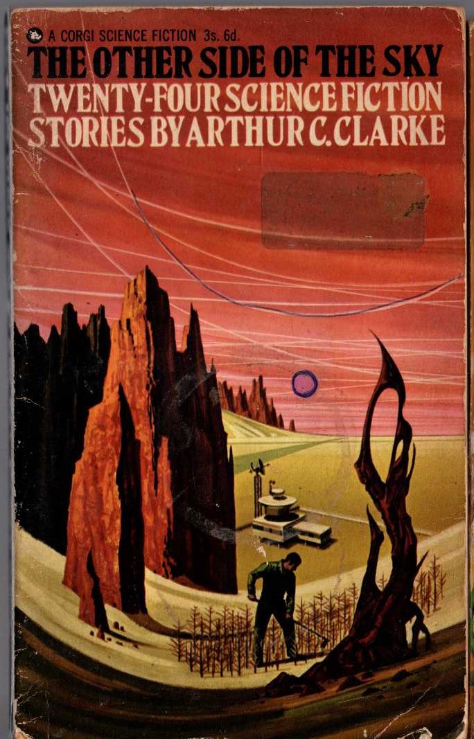 Arthur C. Clarke  TWENTY-FOUR SCIENCE FICTION STORIES front book cover image