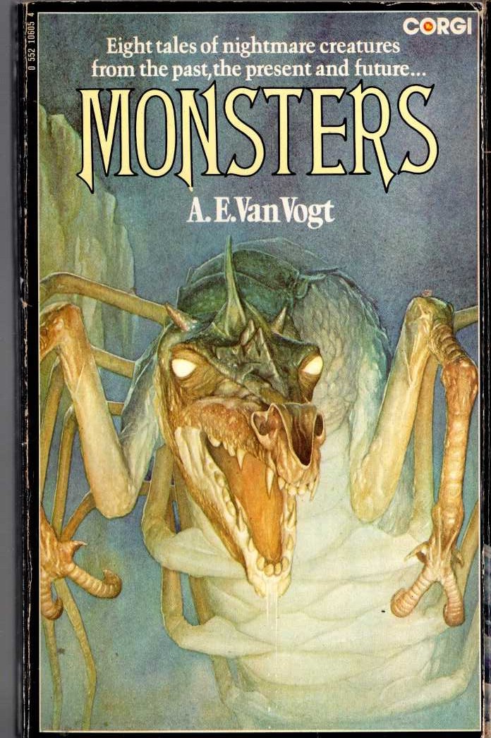 A.E. van Vogt  MONSTERS front book cover image