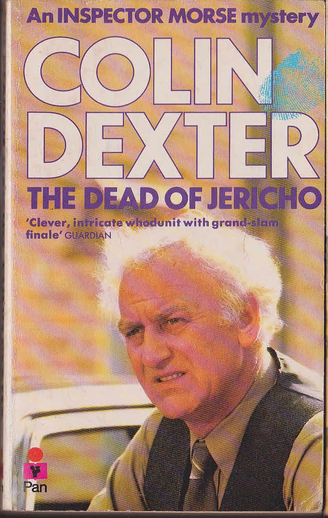 Colin Dexter  THE DEAD OF JERICHO (John Thaw: TV tie-in) front book cover image