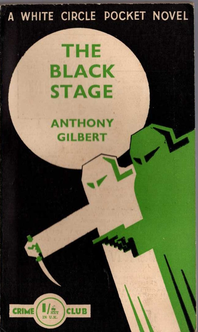 Anthony Gilbert  THE BLACK STAGE front book cover image