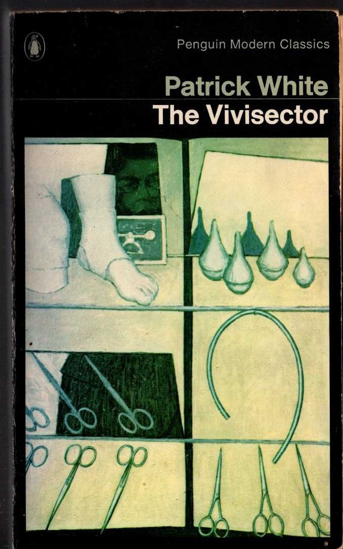 Patrick White  THE VIVISECTOR front book cover image