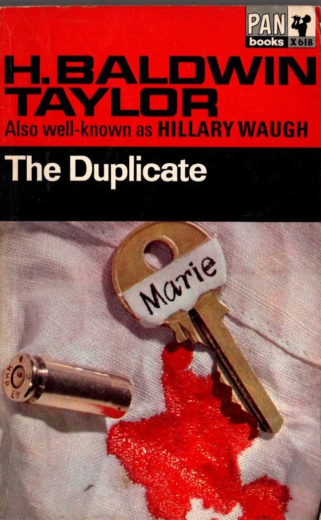 (Hillary Waugh writing ass H.Baldwin Taylor) THE DUPLICATE front book cover image