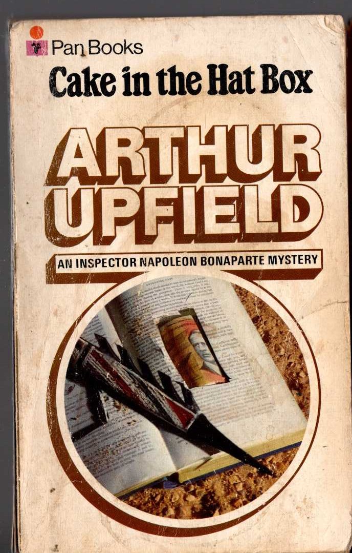 Arthur Upfield  CAKE IN THE HAT BOX (TV tie-in) front book cover image