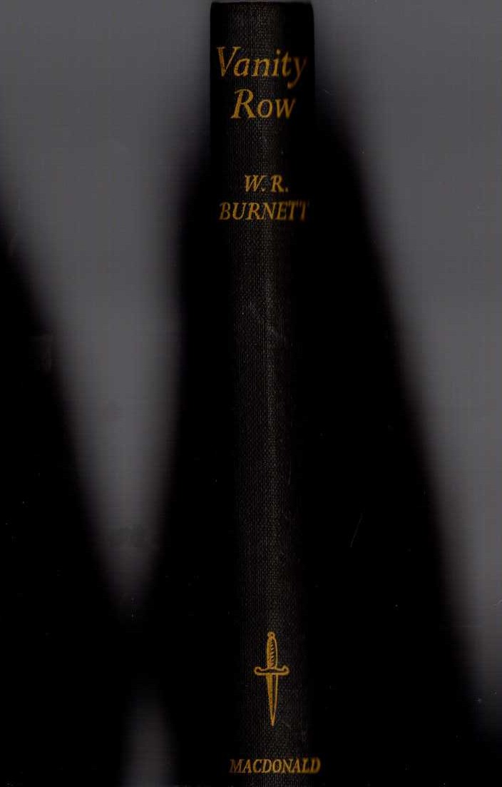 VANITY ROW front book cover image