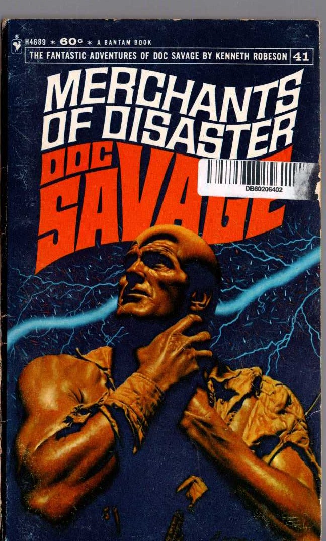 Kenneth Robeson  DOC SAVAGE: MERCHANTS OF DISASTER front book cover image