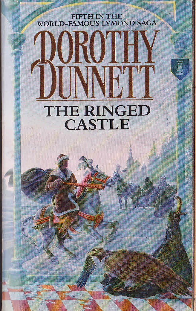 Dorothy Dunnett  THE RINGED CASTLE front book cover image