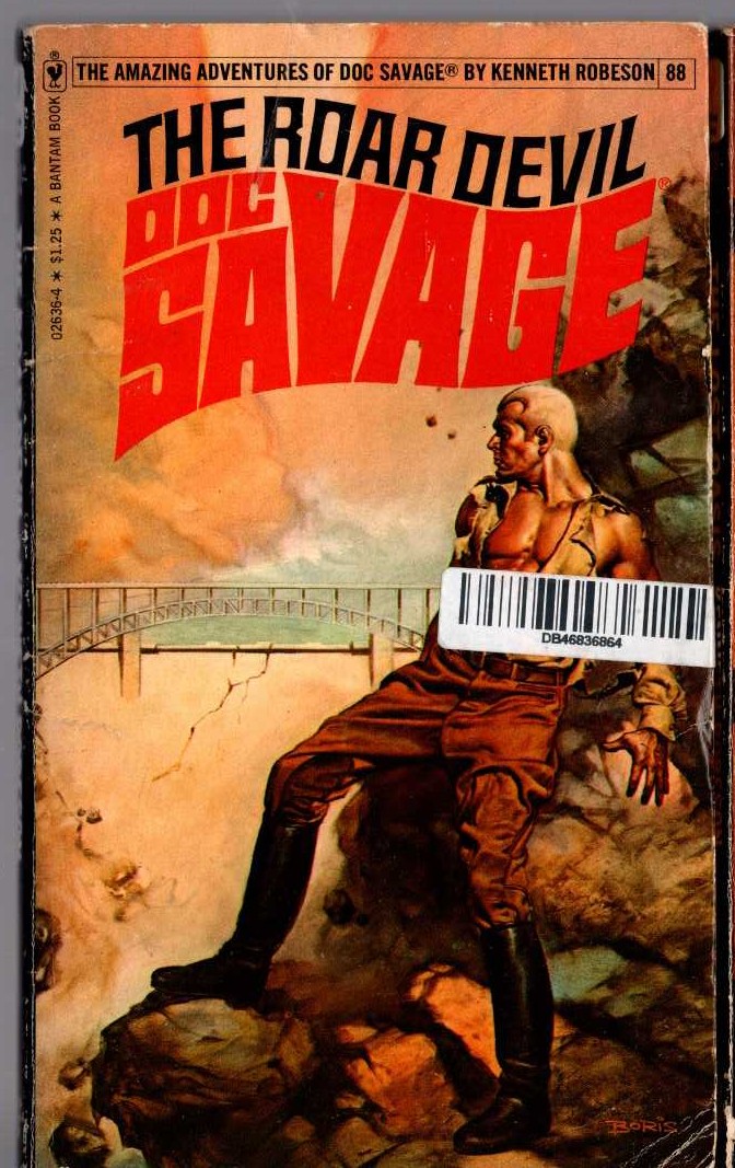 Kenneth Robeson  DOC SAVAGE: THE ROAR DEVIL front book cover image