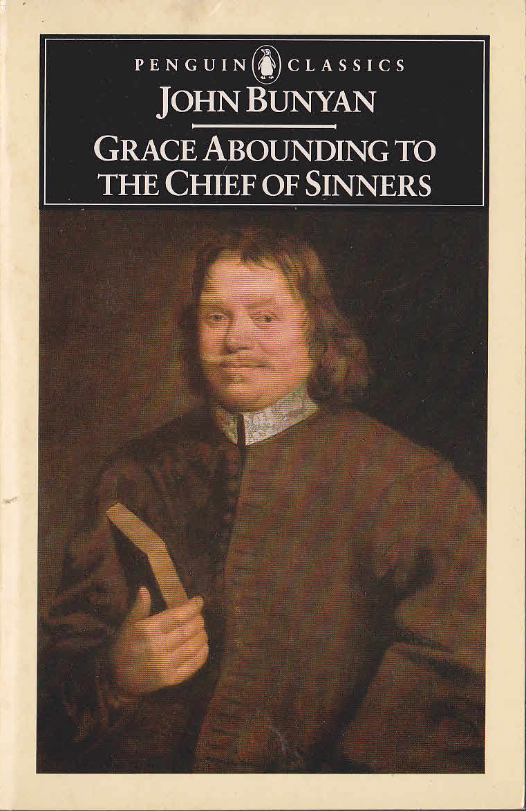 John Bunyan  GRACE ABOUNDING TO THE CHIEF OF SINNERS front book cover image