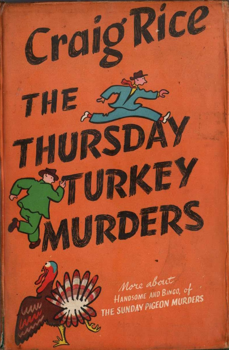 THE THURSDAY TURKEY MURDERS front book cover image