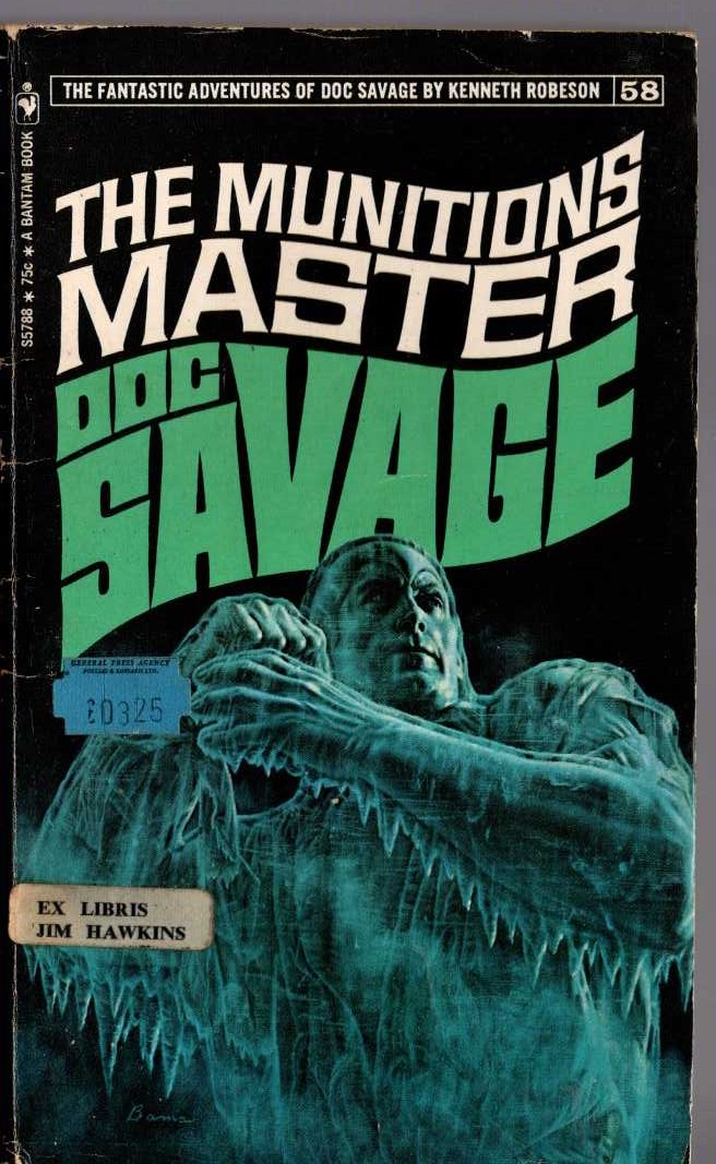 Kenneth Robeson  DOC SAVAGE: THE MUNITIONS MASTER front book cover image