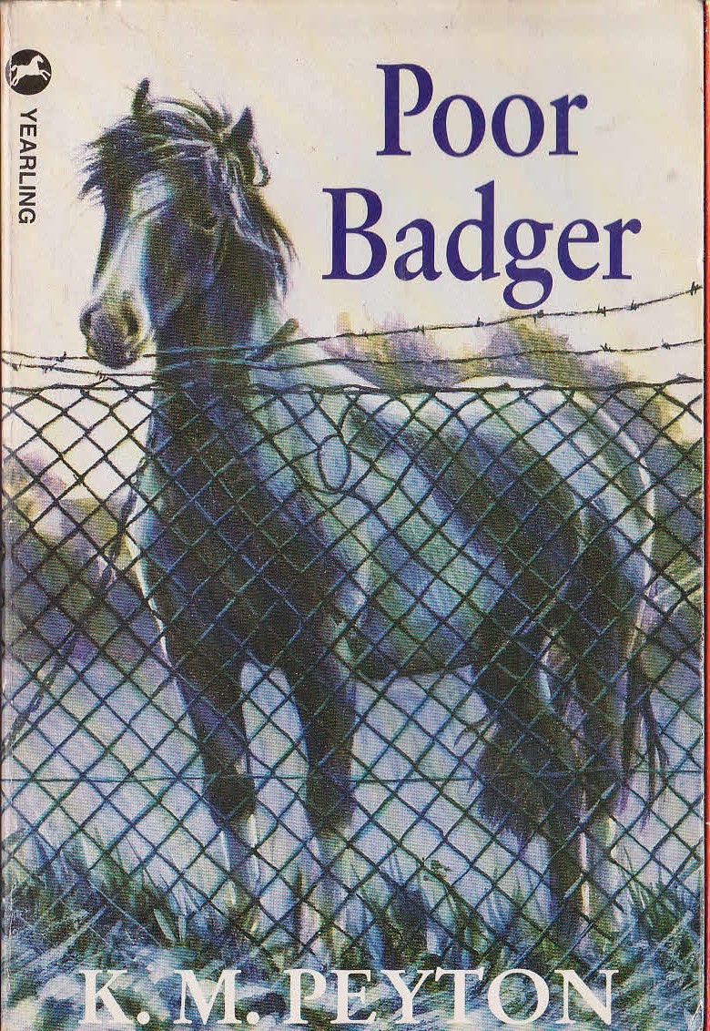 K.M. Peyton  POOR BADGER front book cover image