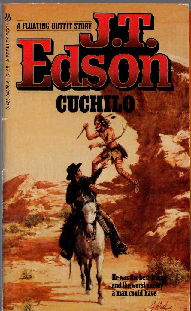 J.T. Edson  CUCHILO front book cover image