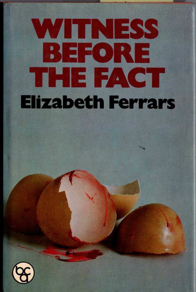 WITNESS BEFORE THE FACT front book cover image