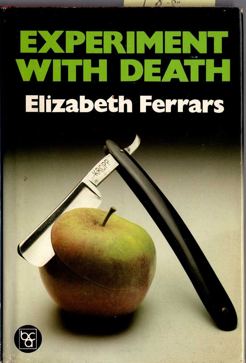 EXPERIMENT WITH DEATH front book cover image