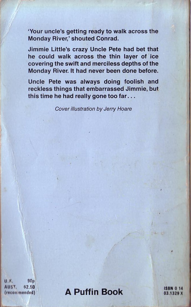 Betsy Byars  GOOD-BYE, CHICKEN LITTLE magnified rear book cover image