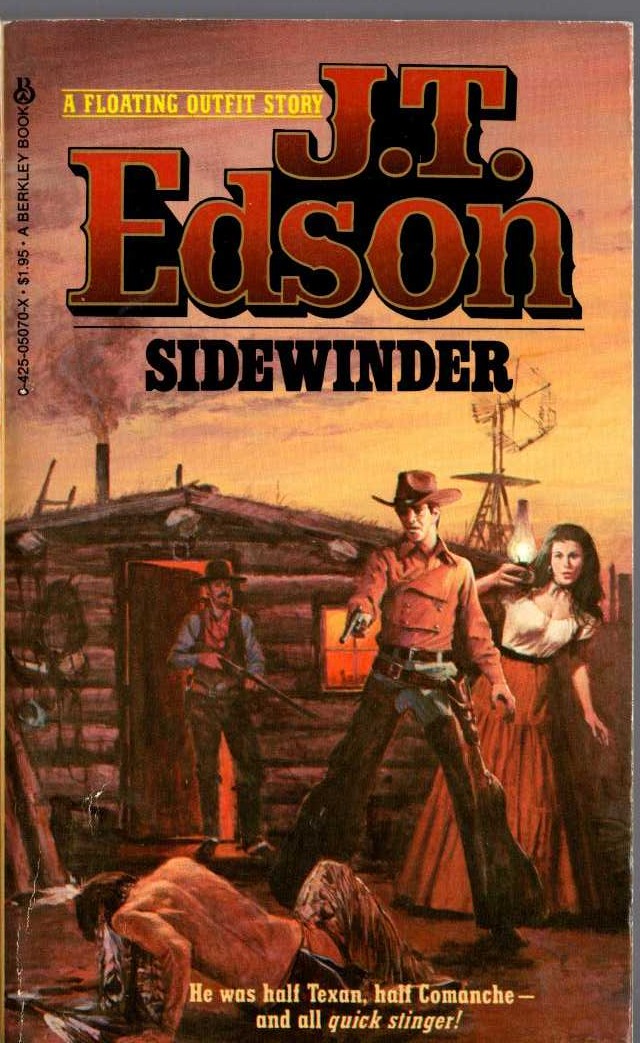 J.T. Edson  SIDEWINDER front book cover image