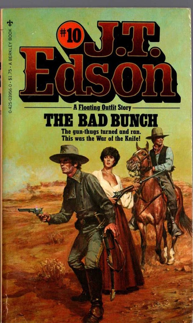 J.T. Edson  THE BAD BUNCH front book cover image