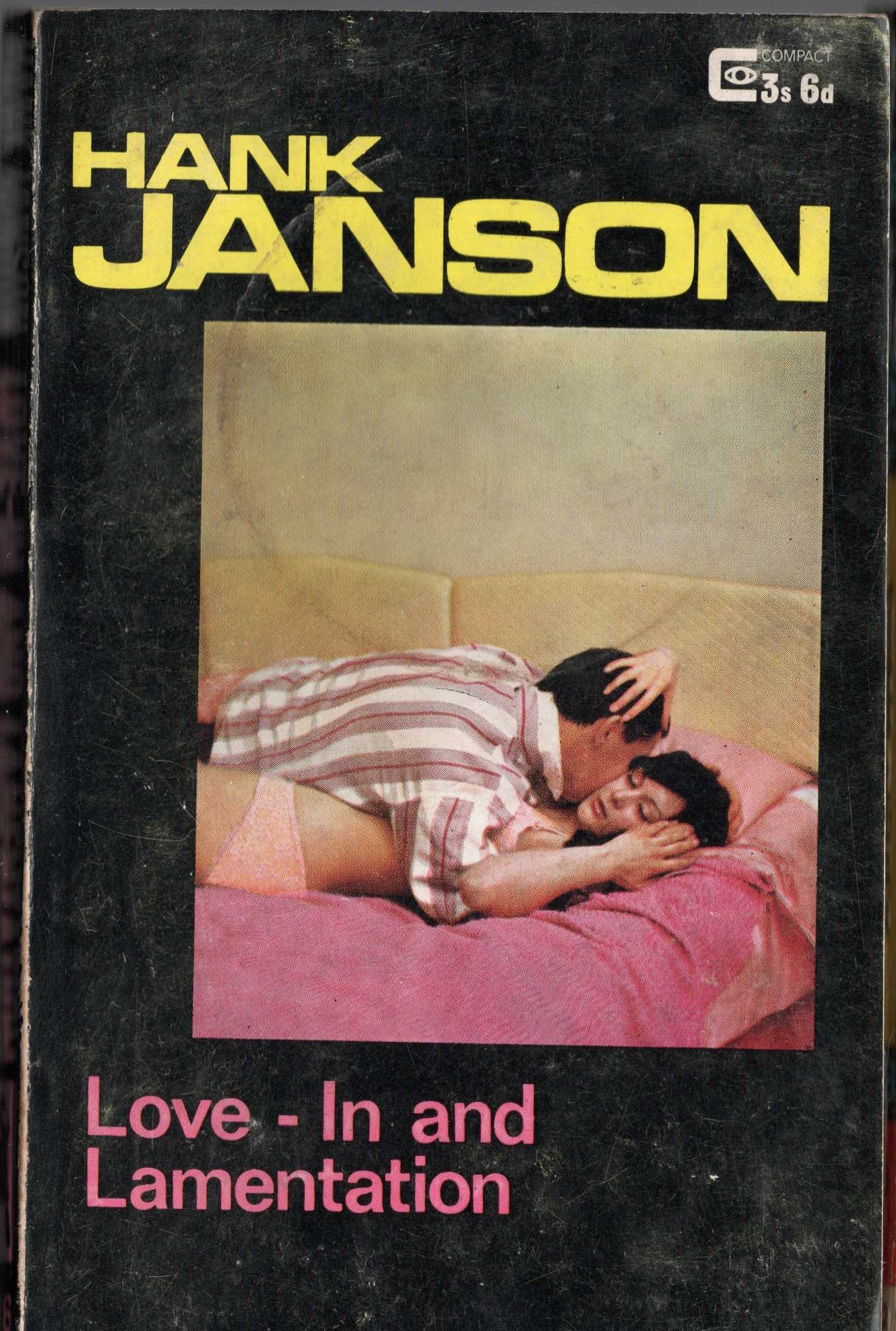Hank Janson  LOVE - IN AND LAMENTATION front book cover image