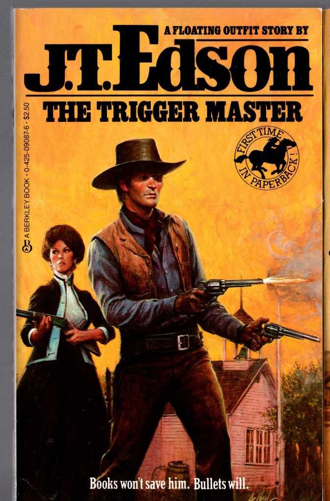 J.T. Edson  THE TRIGGER MASTER front book cover image