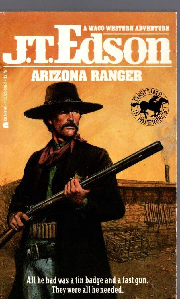 J.T. Edson  ARIZONA RANGER front book cover image