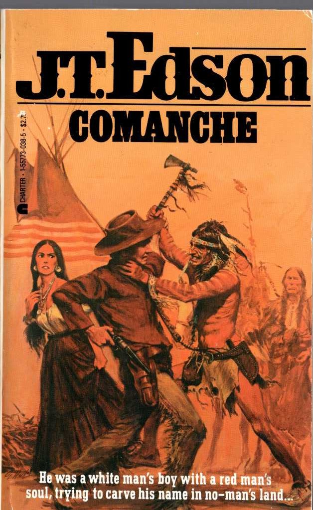 J.T. Edson  COMANCHE front book cover image