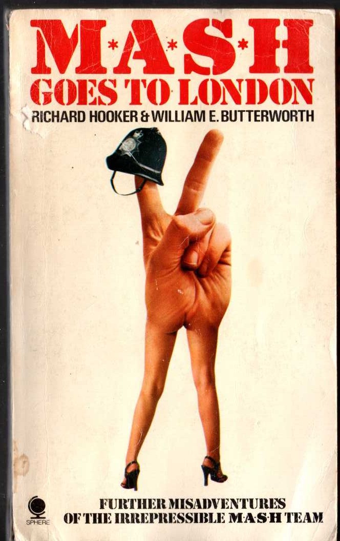 Richard Hooker  MASH GOES TO LONDON front book cover image