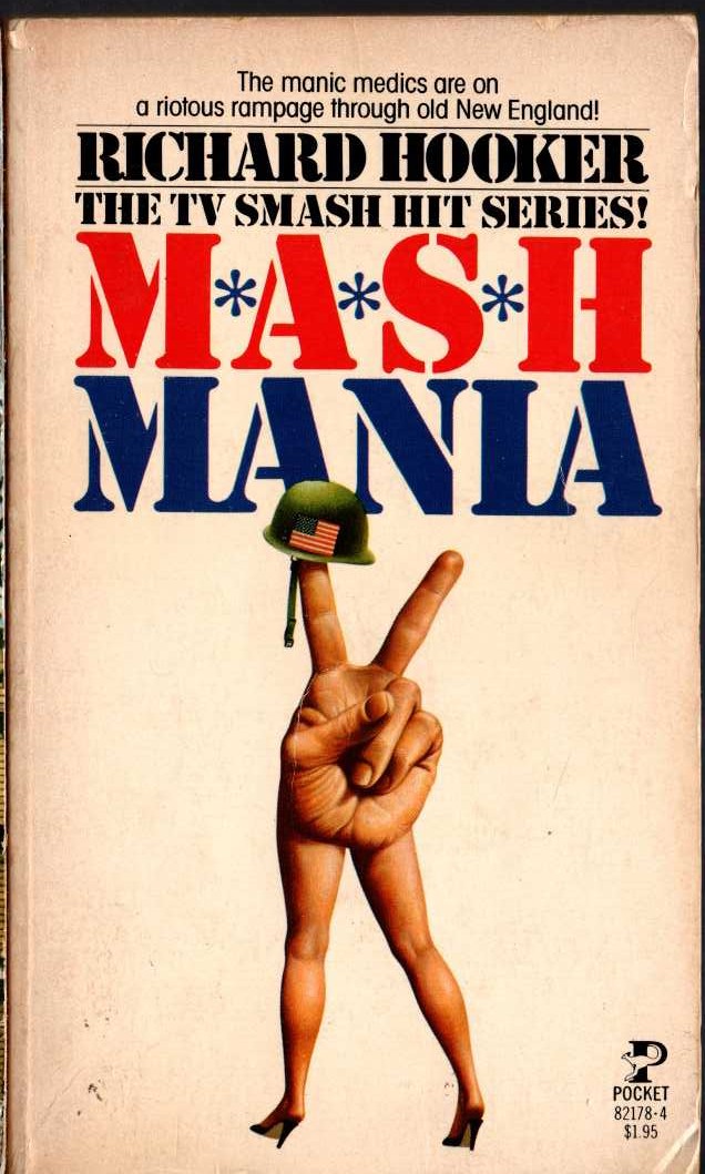 Richard Hooker  MASH MANIA front book cover image