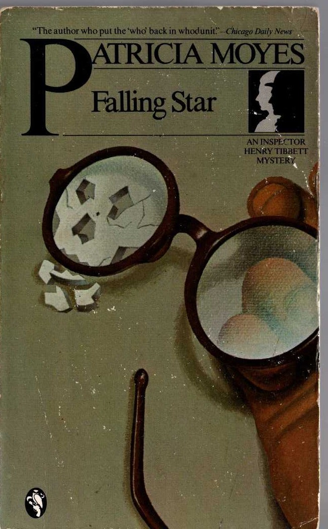 Patricia Moyes  FALLING STAR front book cover image