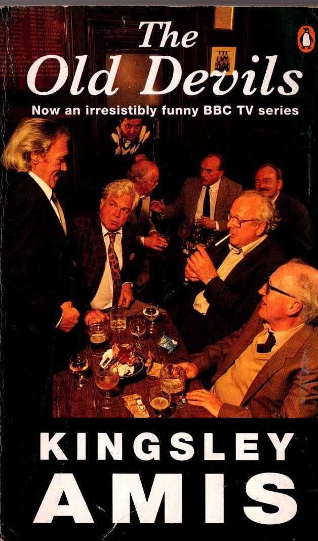 Kingsley Amis  THE OLD DEVILS (BBC TV tie-in) front book cover image