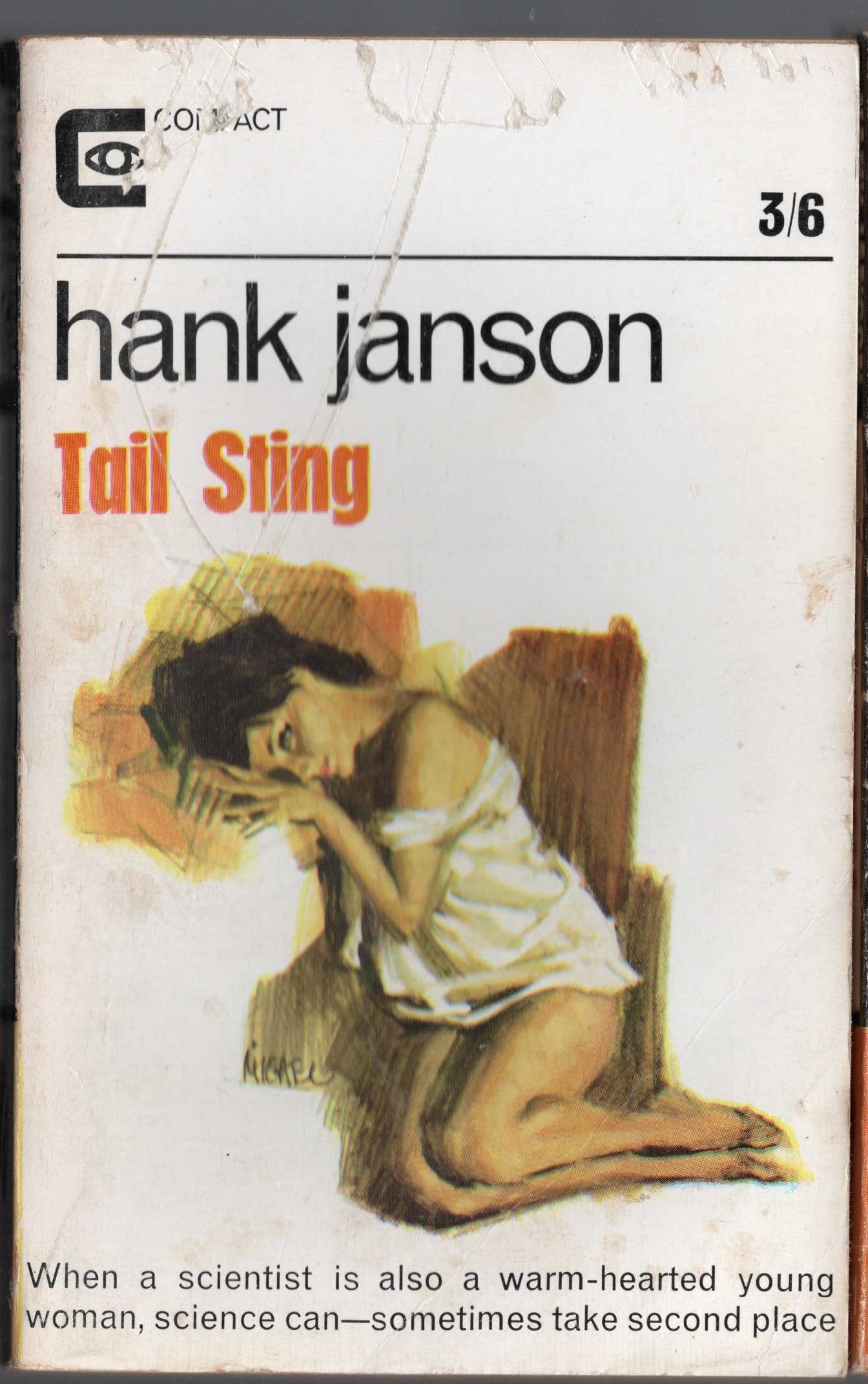 Hank Janson  TAIL STING front book cover image