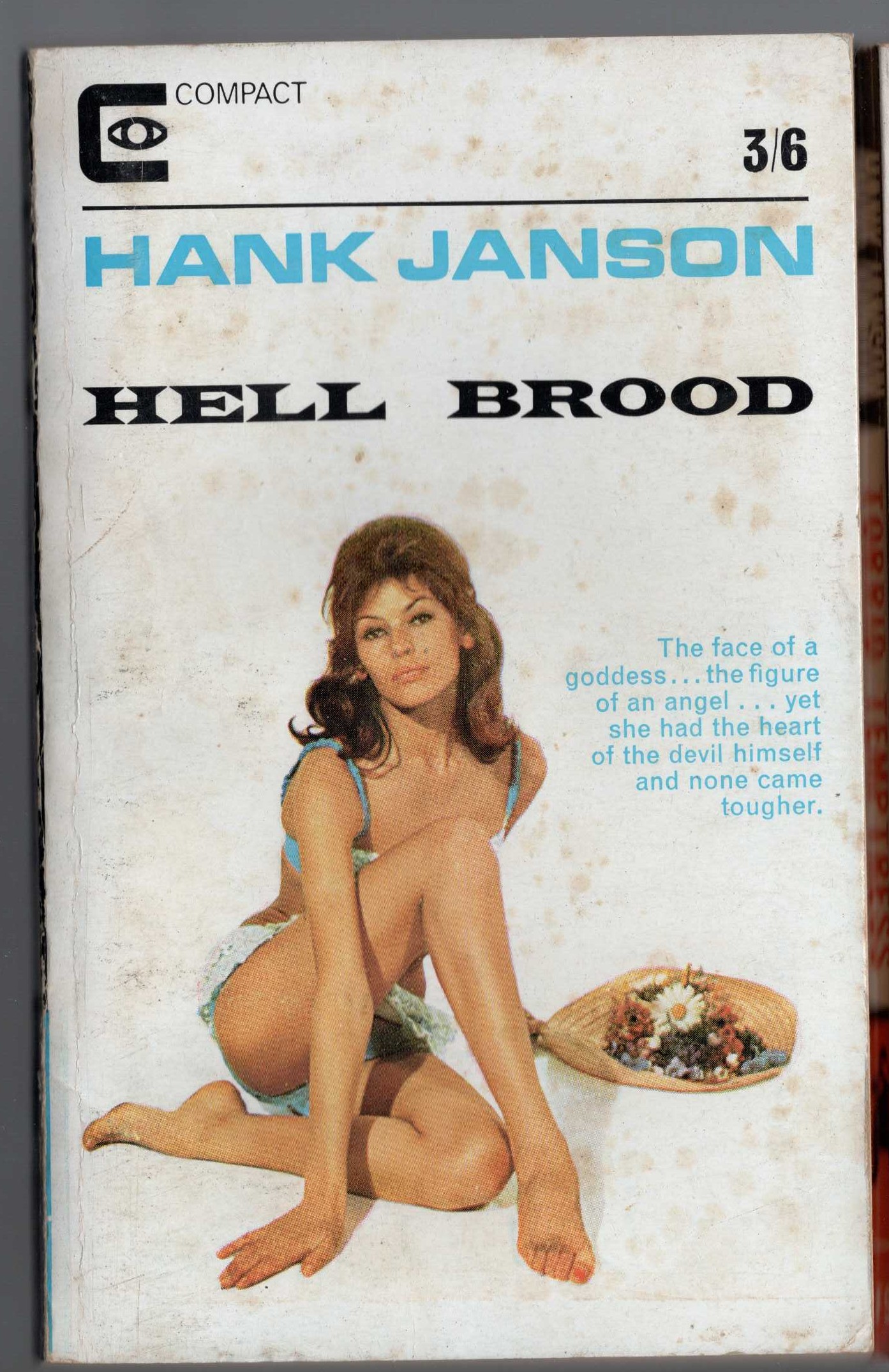 Hank Janson  HELL BROOD front book cover image