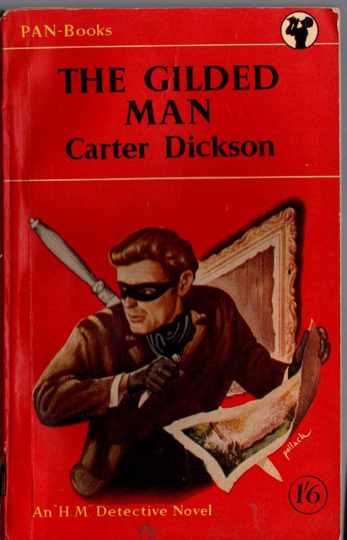 Carter Dickson  THE GILDED MAN front book cover image
