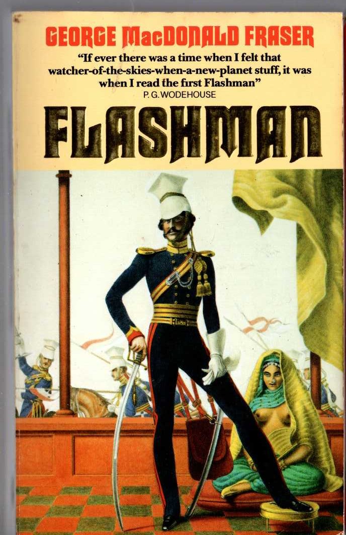 George MacDonald Fraser  FLASHMAN front book cover image