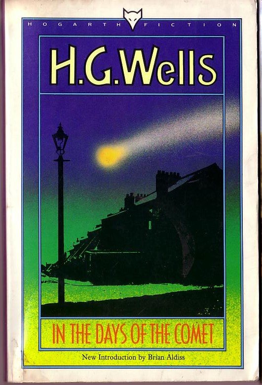 H.G. Wells  IN THE DAYS OF THE COMET front book cover image