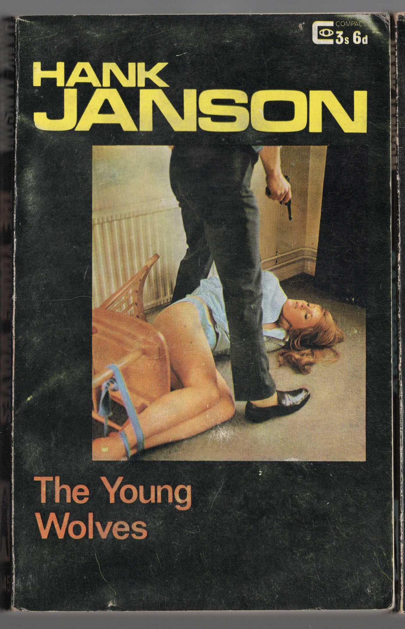 Hank Janson  THE YOUNG WOLVES front book cover image