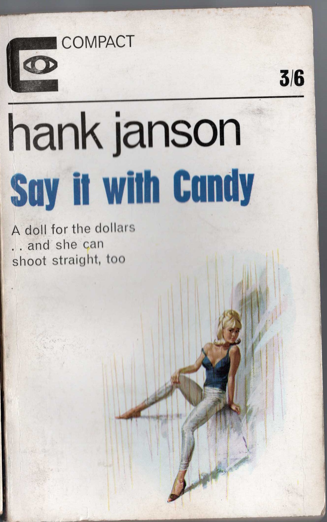 Hank Janson  SAY IT WITH CANDY front book cover image