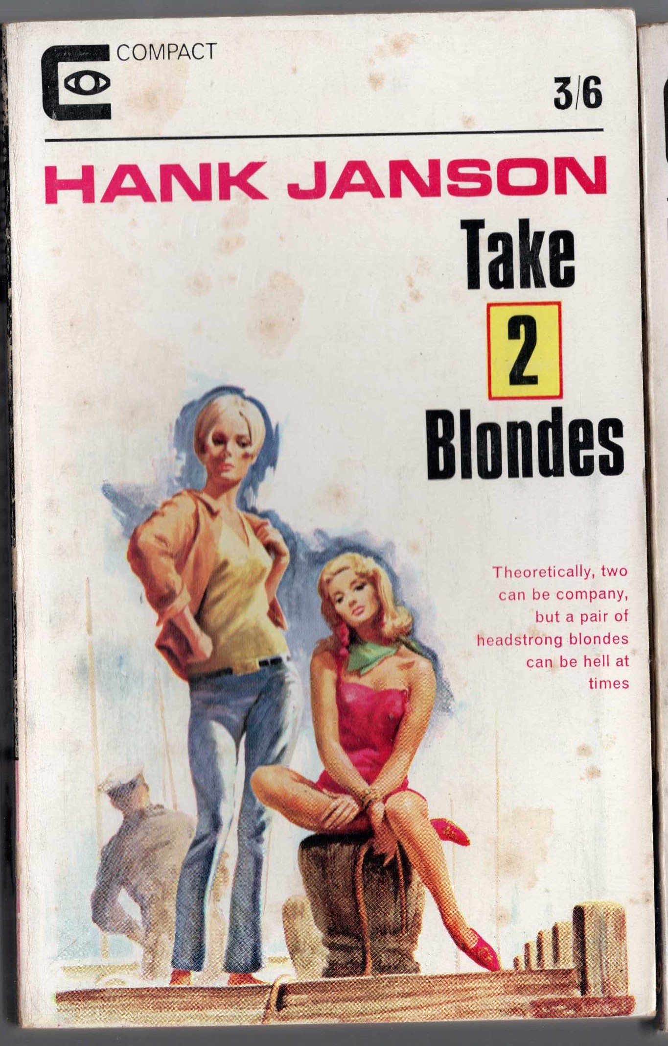 Hank Janson  TAKE TWO BLONDES front book cover image