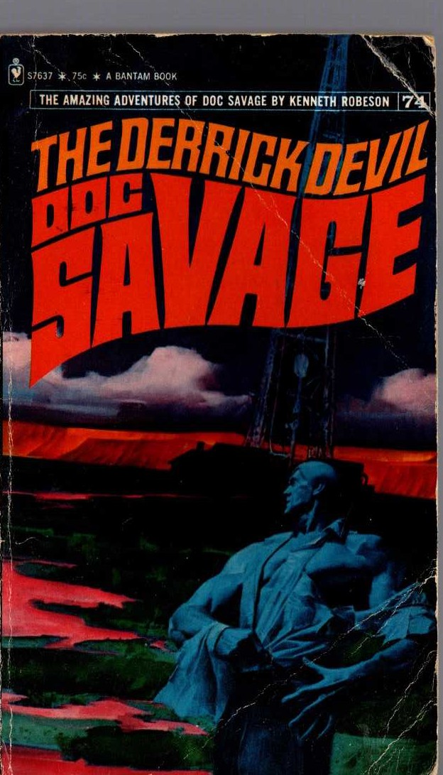 Kenneth Robeson  DOC SAVAGE: THE DERRICK DEVIL front book cover image