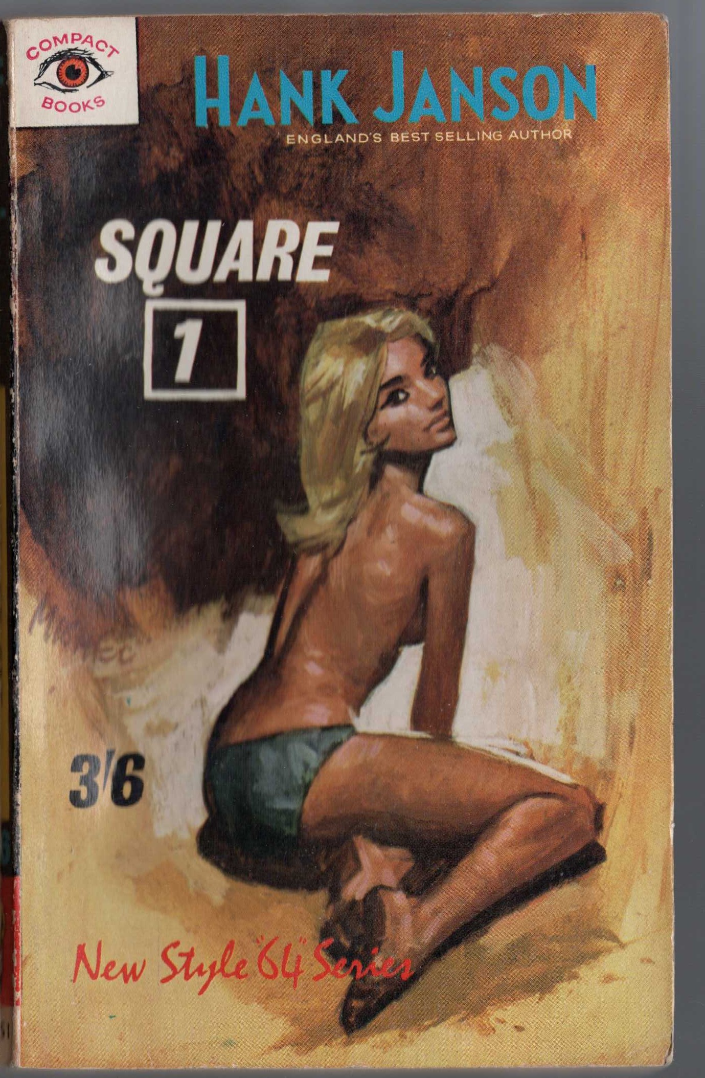Hank Janson  SQUARE ONE front book cover image