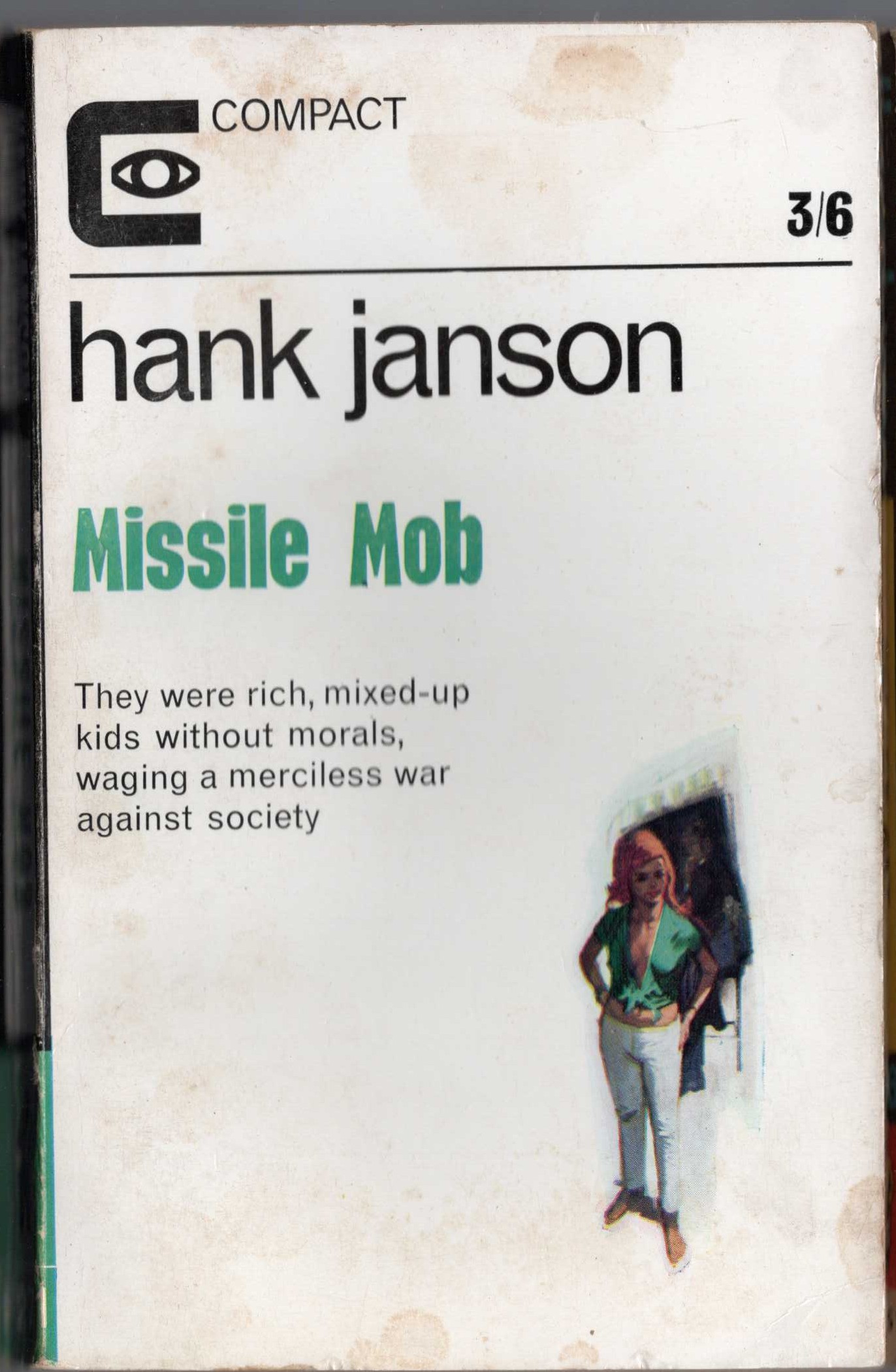 Hank Janson  MISSILE MOB front book cover image