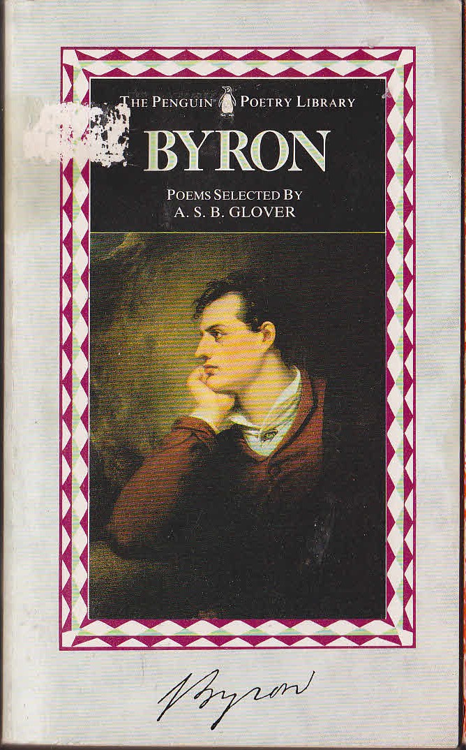 (A.S.B.Glover selects) [LORD] BYRON front book cover image