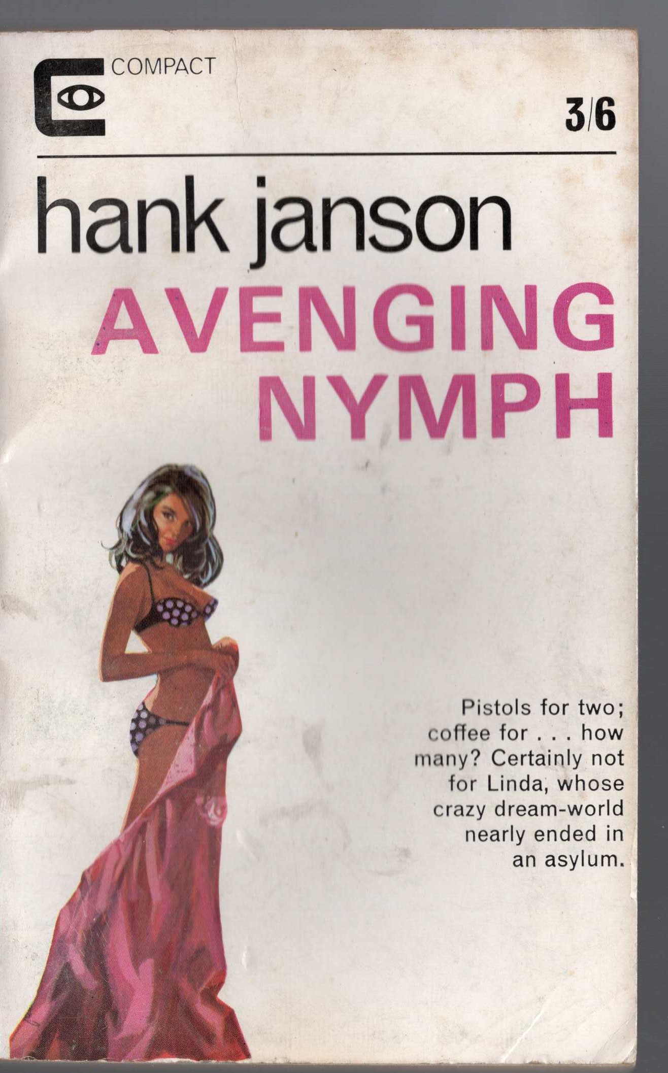 Hank Janson  AVENGING NYMPH front book cover image