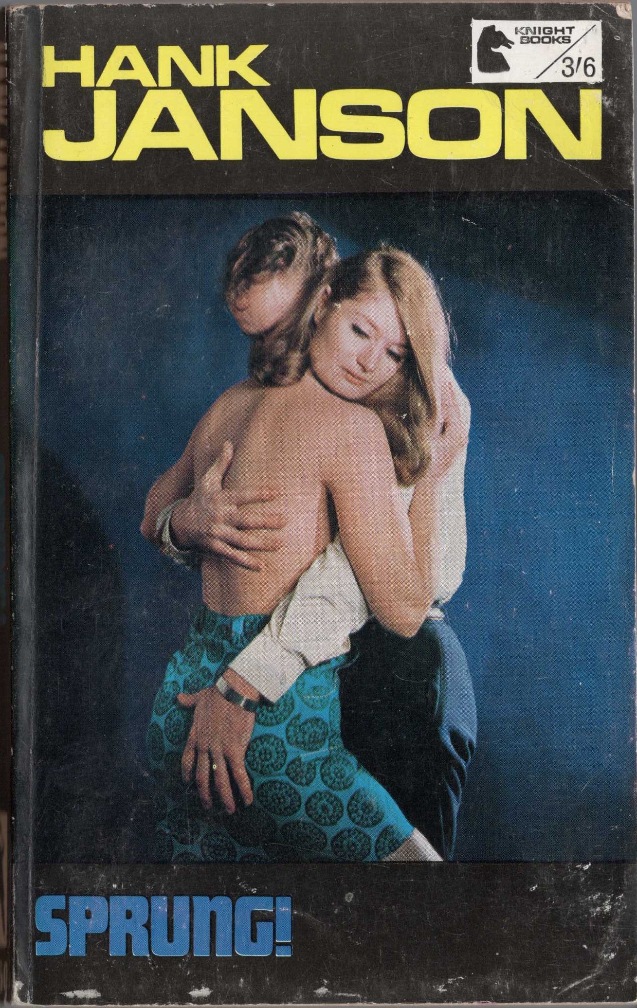 Hank Janson  SPRUNG! front book cover image