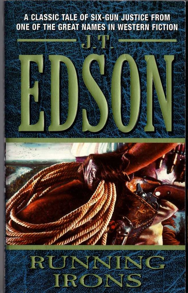 J.T. Edson  RUNNING IRONS front book cover image