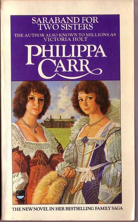 Philippa Carr  SARABAND FOR TWO SISTERS front book cover image