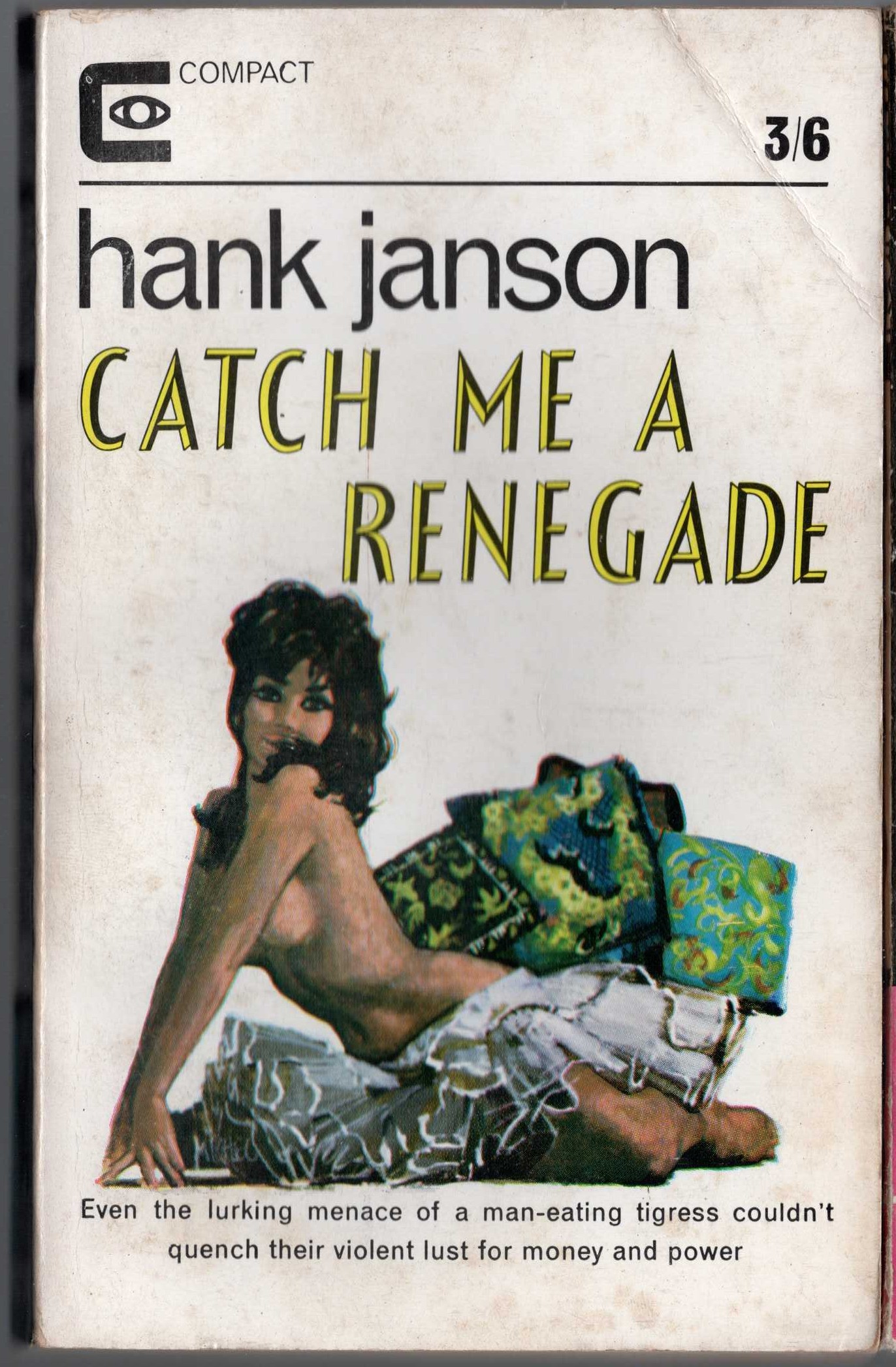 Hank Janson  CATCH ME A RENEGADE front book cover image