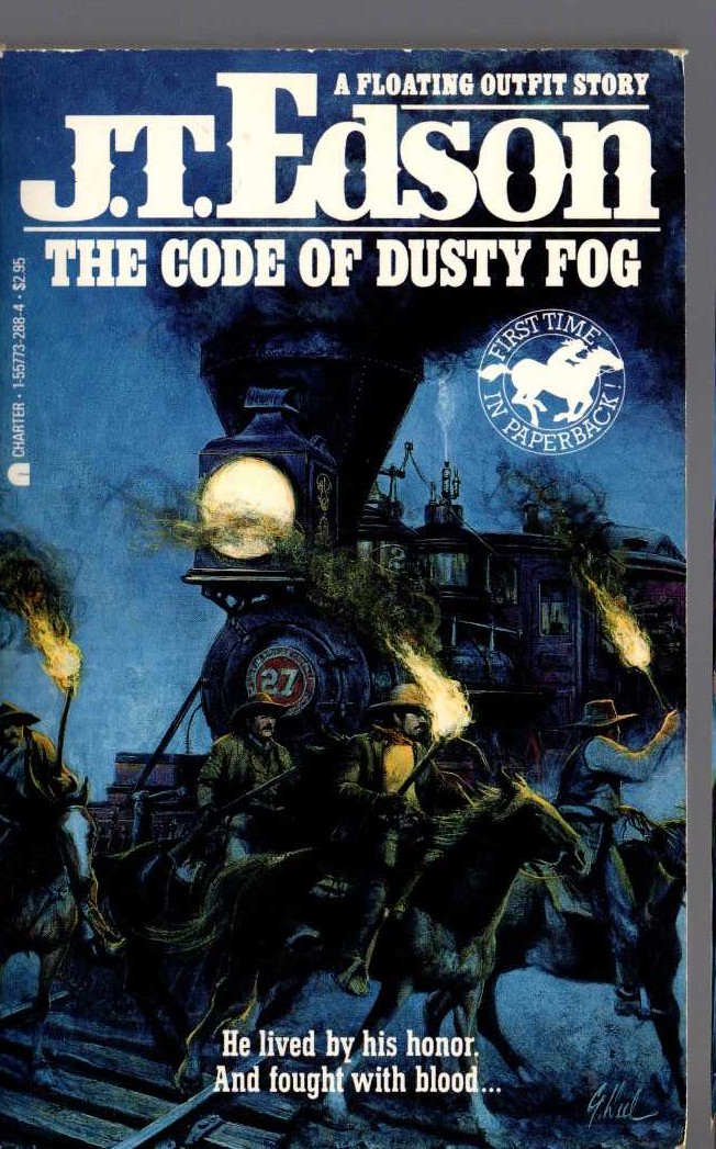 J.T. Edson  THE CODE OF DUSTY FOG front book cover image