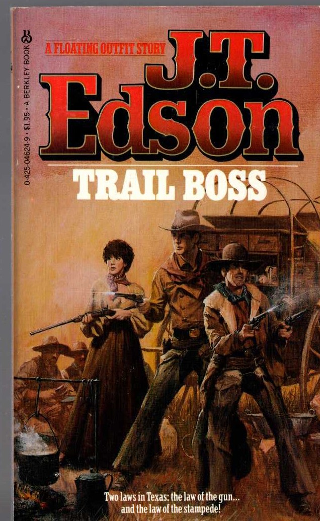 J.T. Edson  TRAIL BOSS front book cover image