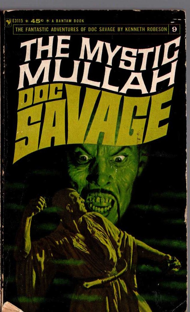 Kenneth Robeson  DOC SAVAGE: THE MYSTIC MULLAH front book cover image